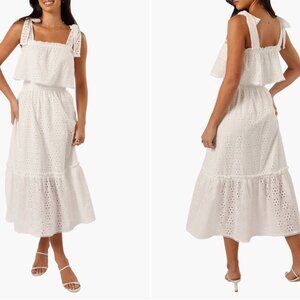 Petal & Pup Esther Eyelet Embroidered Sundress
